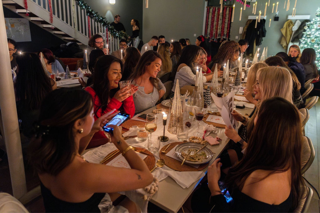 Christmas Tablescape by What a Host Home