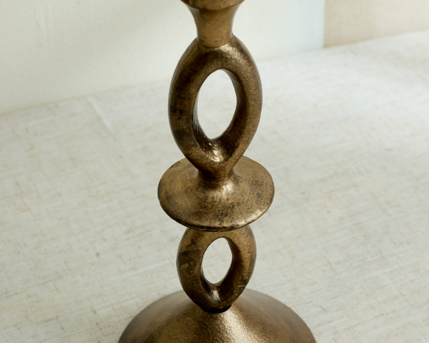Modern Gold Candle Holder Irregular Shape What a Host Home