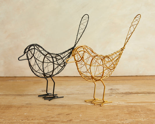 Minimal decorative geometric birds from What a Host Home