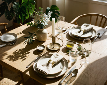 Rustic Iron Candle Holder with Handle in Gold from What a Host