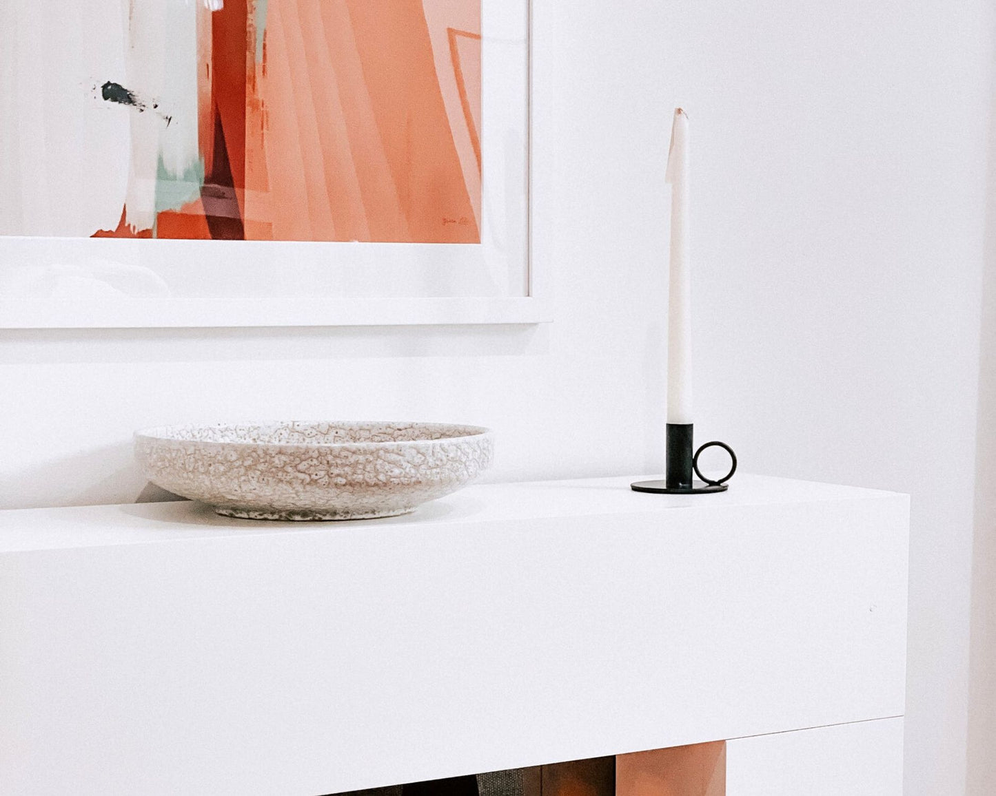 Mayfair Iron Black Candle Holder