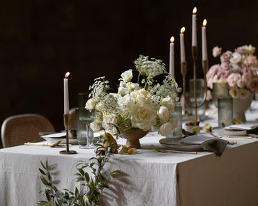 Ember decorative Ceramic Fruit Bowl Pedestal Sand Colour from What a Host Home Decor