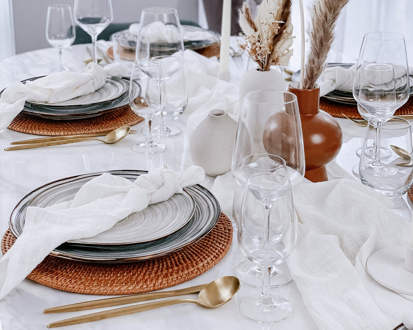 Morandi Ceramic Modern Minimal Flower Vase from What a Host Home Decor