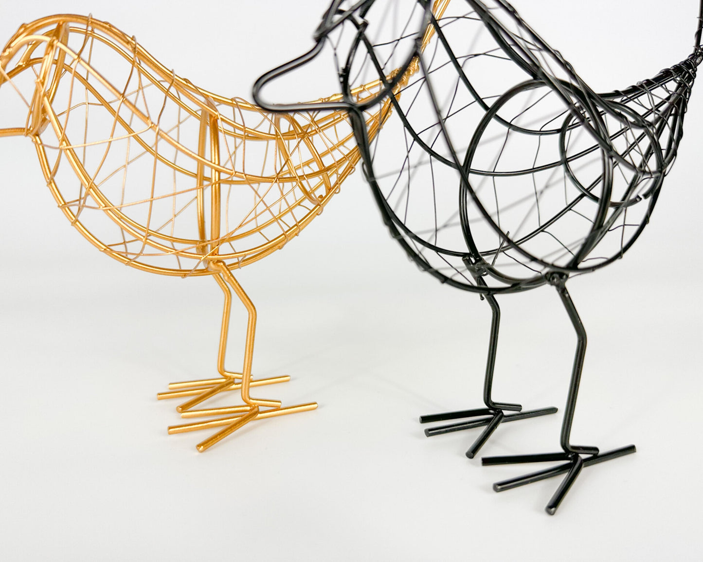 Minimal decorative geometric birds from What a Host Home