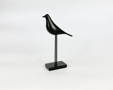 Black Resin Decorative Bird from What a Host Home