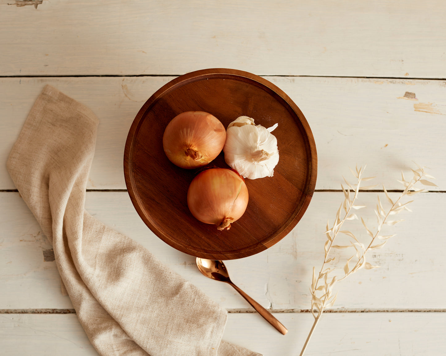 Wooden Fruit Pedestal from What a Host Home Decor