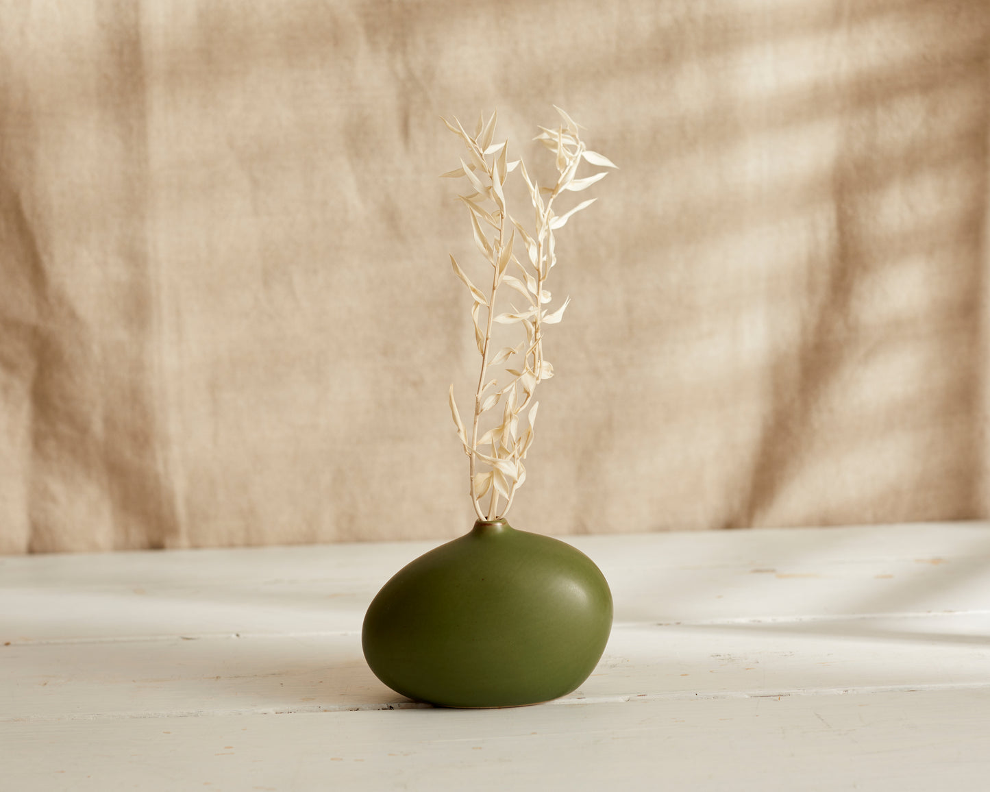 Ceramic Decorative Green Vase from What a Host Home Decor