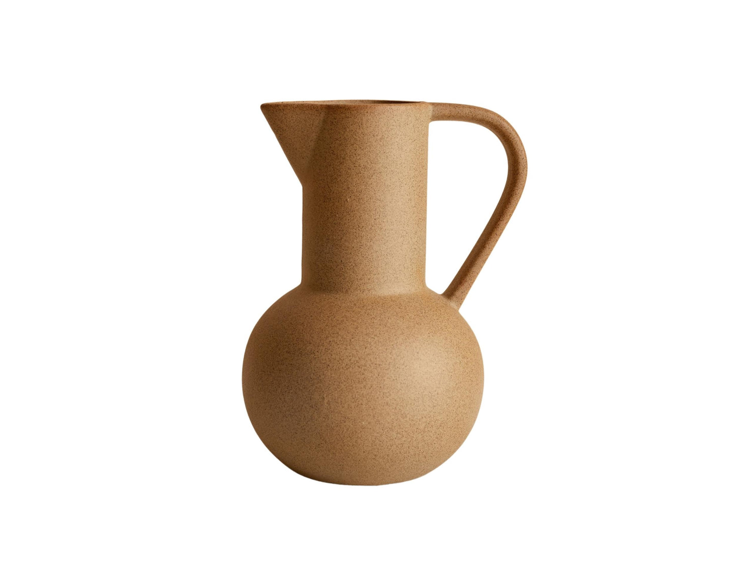 Ember decorative Ceramic Jug Sand Colour from What a Host Home Decor