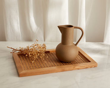 Ember decorative Ceramic Jug Sand Colour from What a Host Home Decor