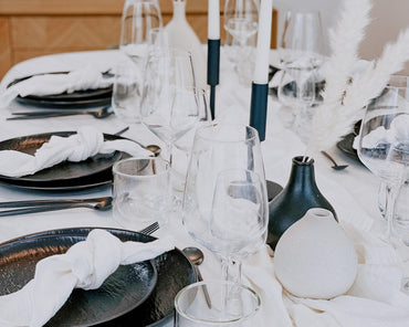 Black Ceramic Modern Vase from What a Host Home Decor