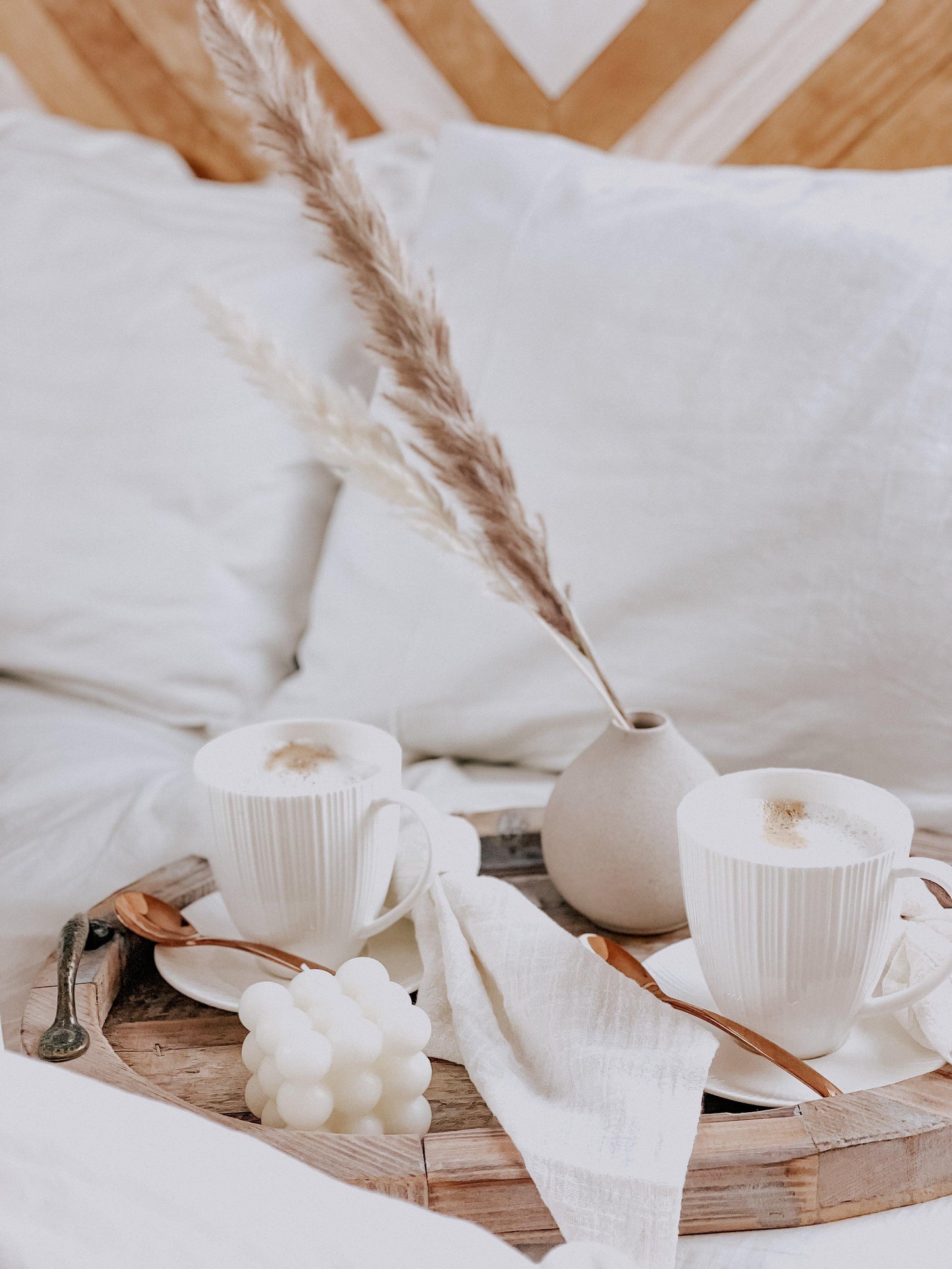 White Bubble Freesia Candle from What a Host Home Decor