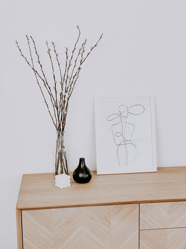 Willow Branches Dried Flowers Bouquet from What a Host Home Decor