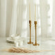 What a Host Home: Brass Candle Holders How to look After Brass Home Accessories