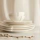 What a Host Home: Porcelain and Ceramic Plates Set
