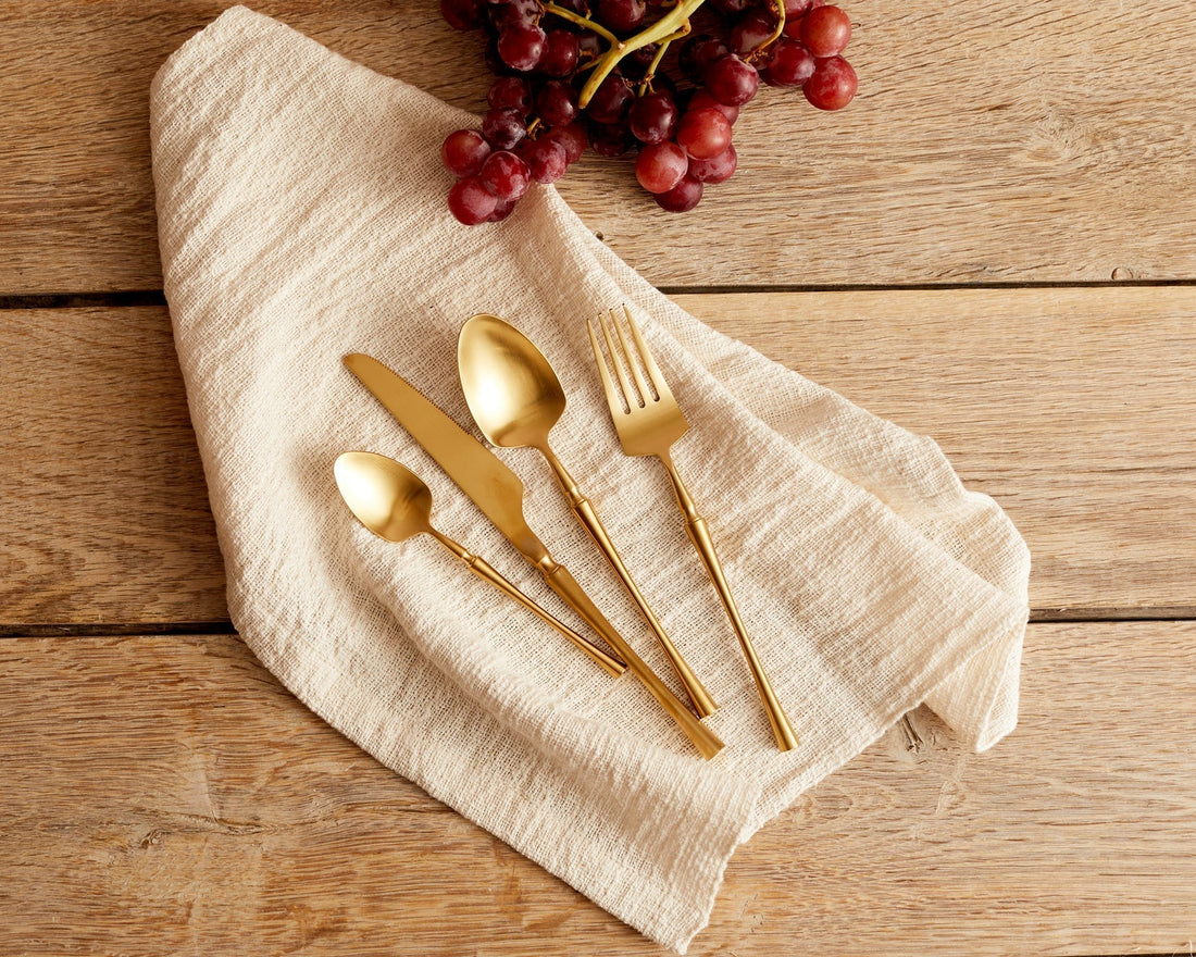 What a Host Home Restaurant Quality Flatware Cutlery Stainless Steel Set.