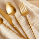 Colour Cutlery Trends: Gold, Black and Silver Flatware