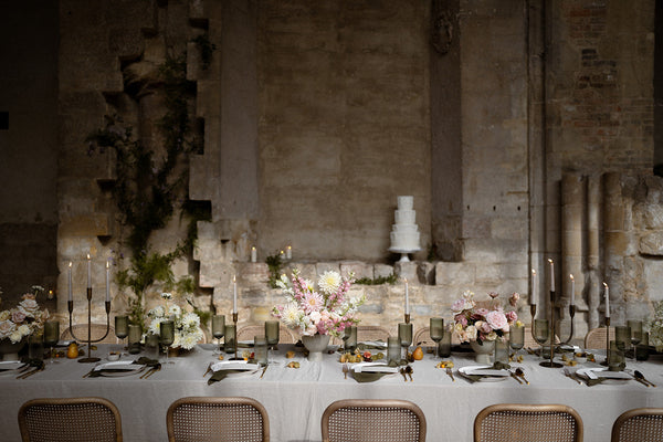 Wedding tablescape by What a Host Home