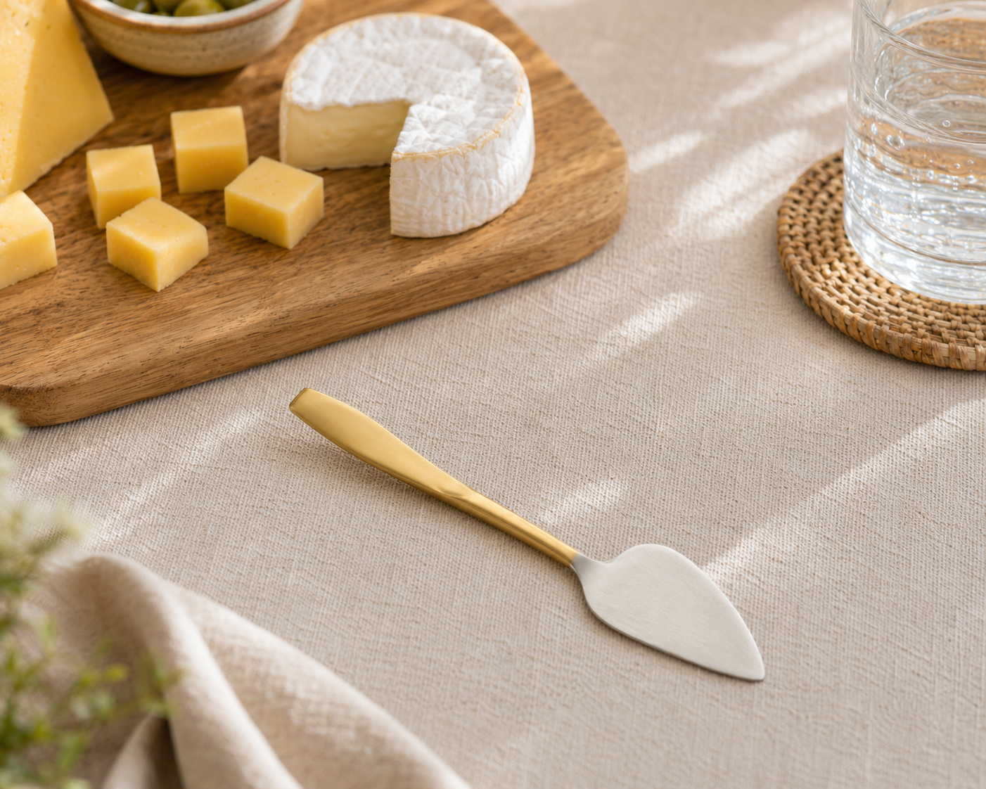 Cheese Knife Set – 4 Piece Stainless Steel Cheese Board Cutlery