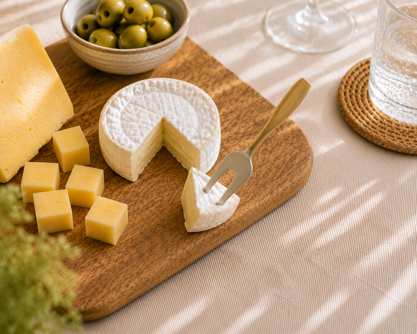 Cheese Knife Set – 4 Piece Stainless Steel Cheese Board Cutlery