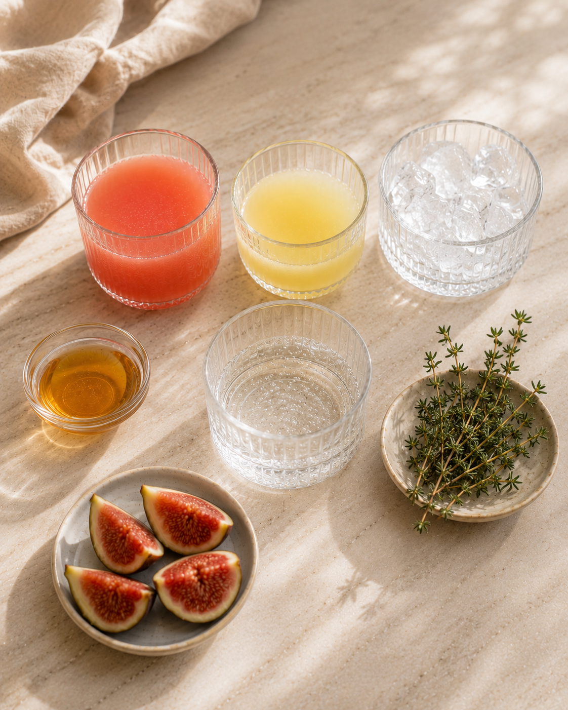 The Spring Thyme & Fig Paloma Cocktail Recipe