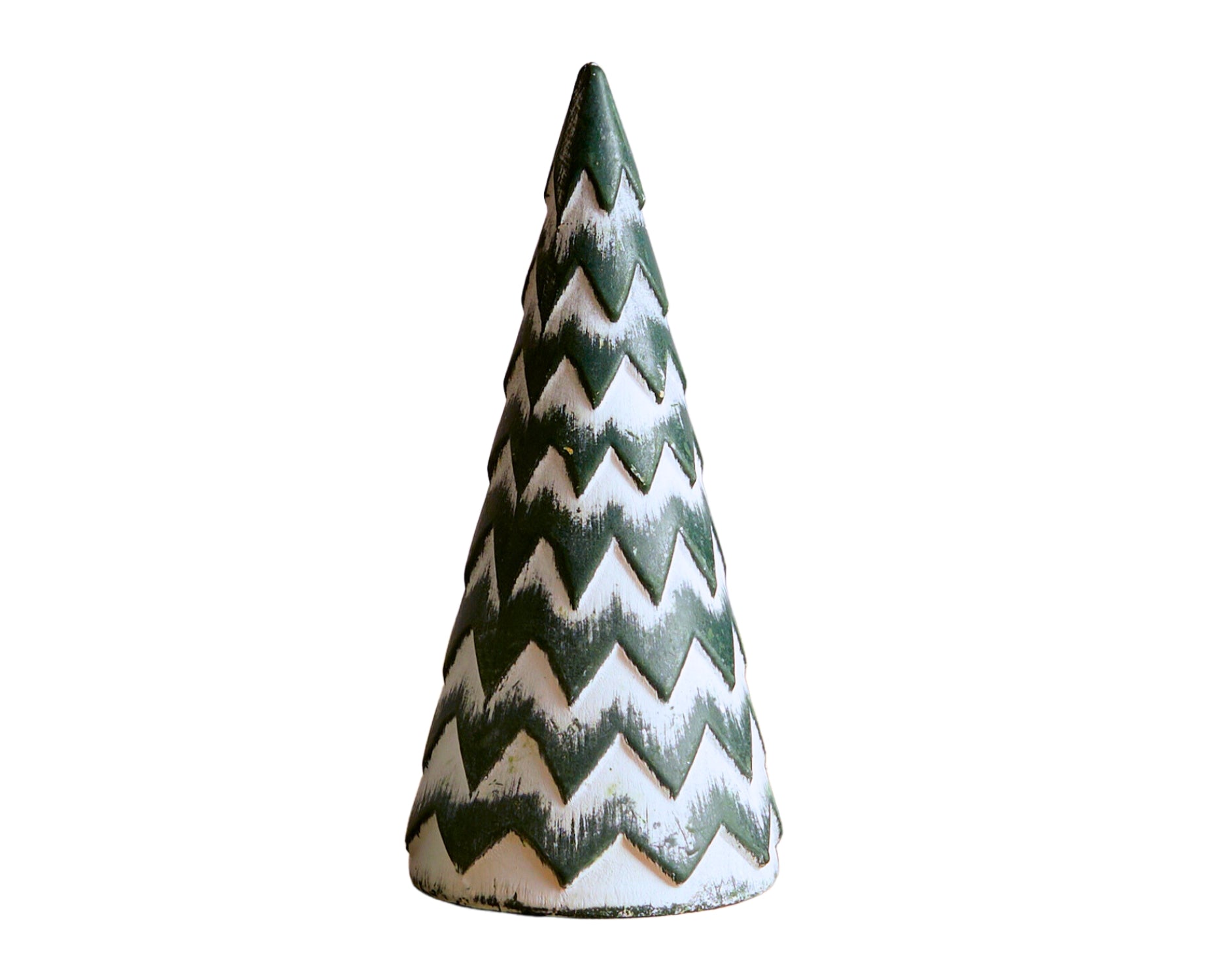 Christmas Snowed Wooden Scandi Trees Decorations from What a Host Home Decor