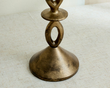 Modern Gold Candle Holder Irregular Shape What a Host Home