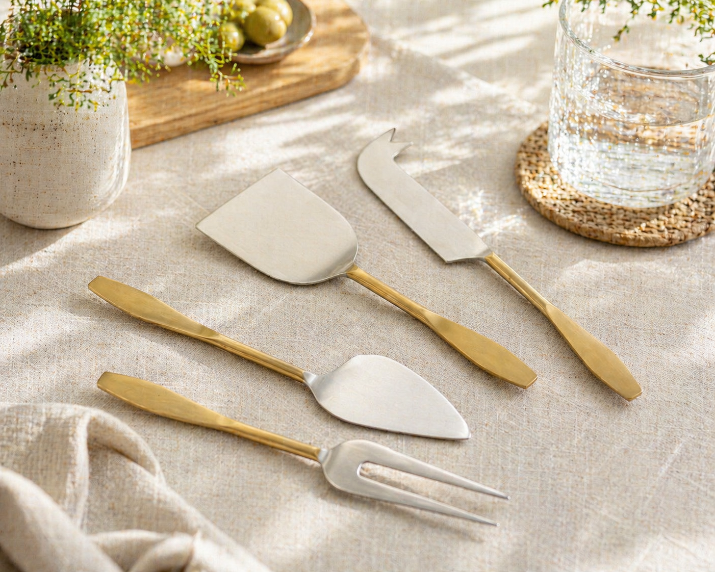 Cheese Cutlery Set 4 pieces