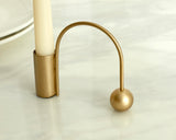 Modern Gold Candle Holder What a Host Home Decor