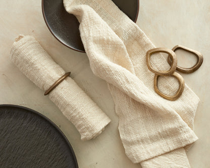 Brass Napkin Rings Gold What a Host Home Decor