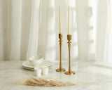 Modern Candle Holders Set in gold What a Host Home Decor
