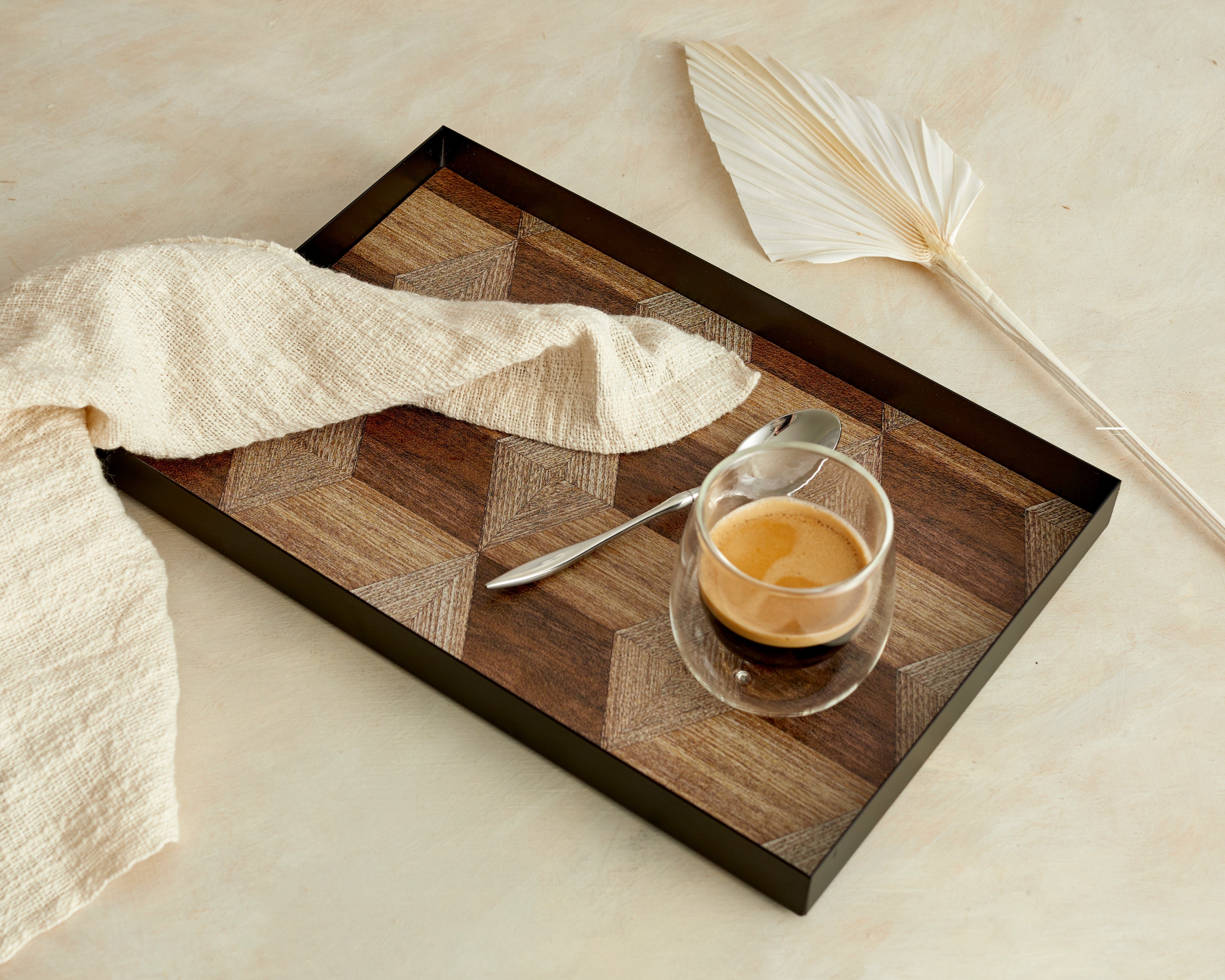 Iron Serving Decorative Tray From What a Host Home