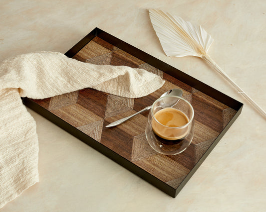 Iron Serving Decorative Tray From What a Host Home