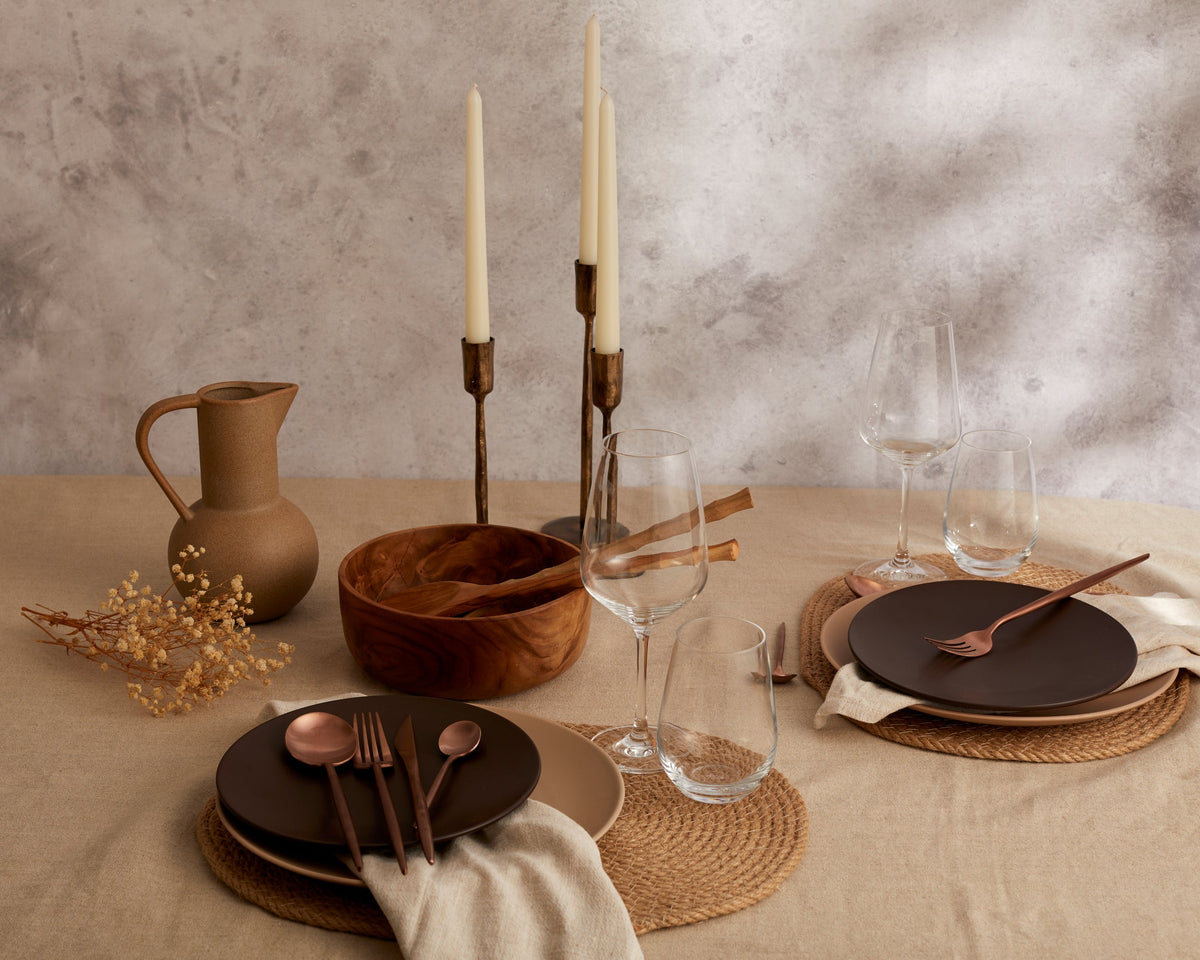 Jute Oval Placemats Set of 4 Piece