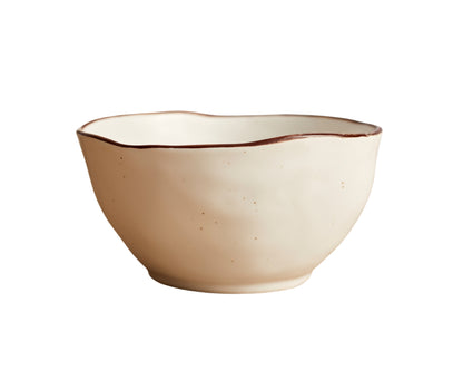 Porcelain white irregular shape tableware dishwasher and microwave safe from What a Host Home Decor