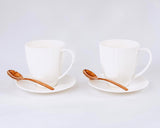 Breakfast Tea Set: mug, saucer plate & tea spoon from What a Host Home Decor