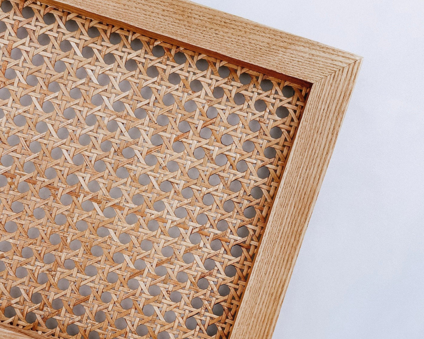 Rattan Wooven Rectangle Decorative Tray Modern from What a Host Home Decor