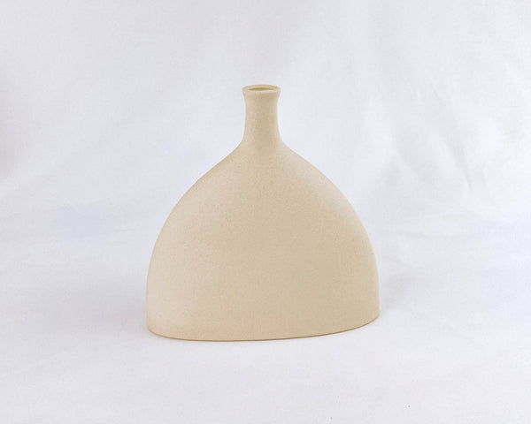 Decorative Minimal Modern Sand Ceramic Vase from What a Host Home DecorDecorative Minimal Modern Sand Ceramic Vase from What a Host Home Decor