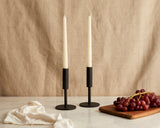 Black Iron Minimal candle holders set from What a Host Home Decor