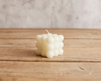 White Bubble Freesia Candle from What a Host Home Decor