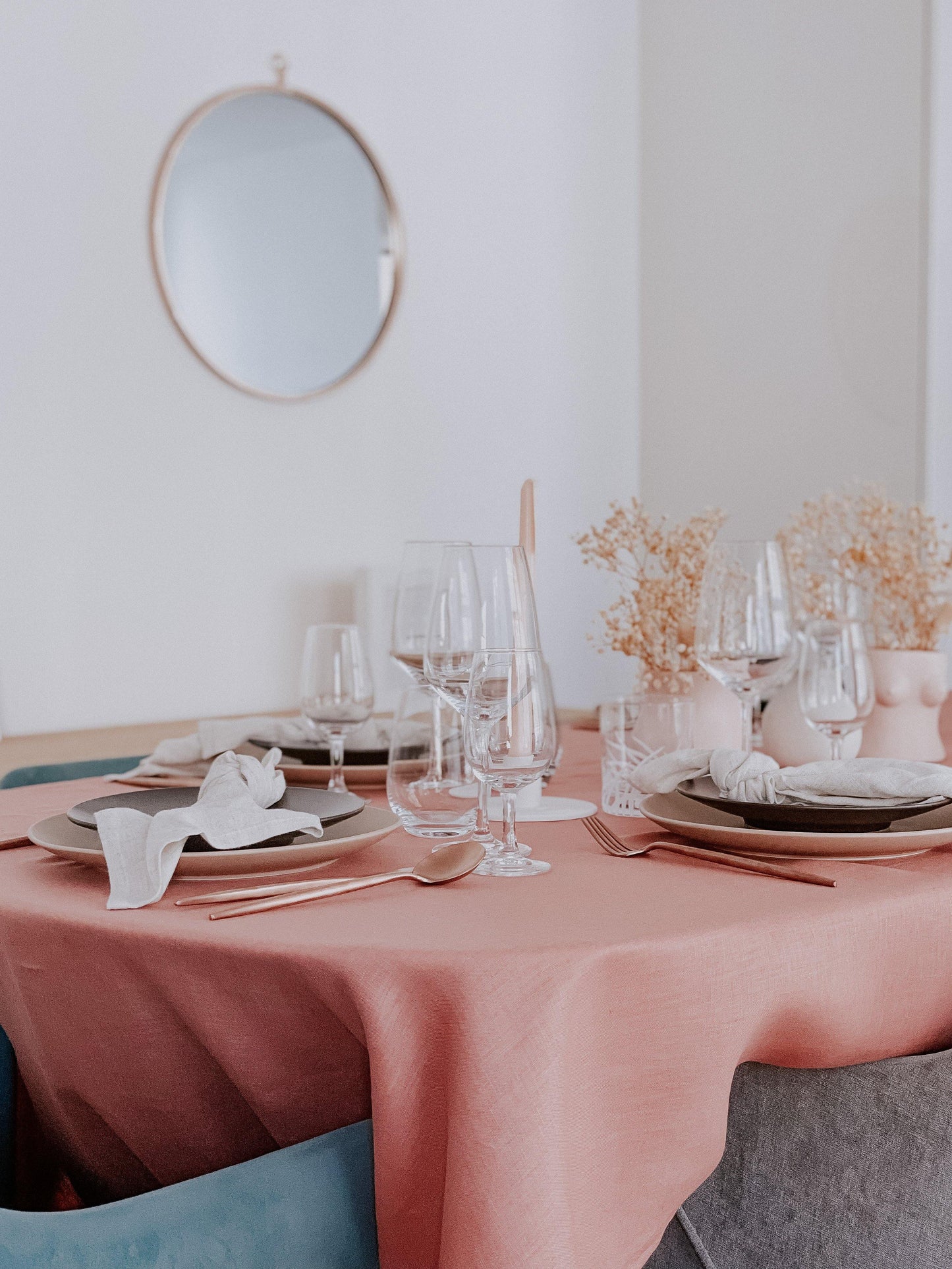 Linen Luxury Tablecloth - What a Host