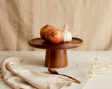 Wooden Fruit Pedestal from What a Host Home Decor
