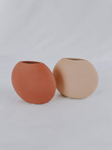 Terracotta ceramic minimal modern decorative vase Set from What a Host Home Decor