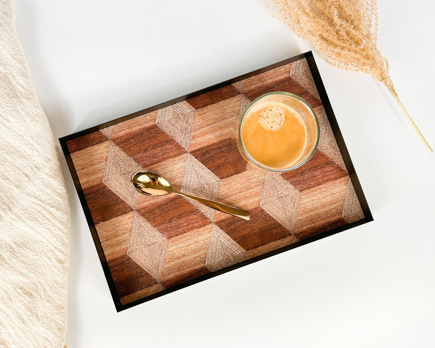 Iron Serving Decorative Tray From What a Host Home