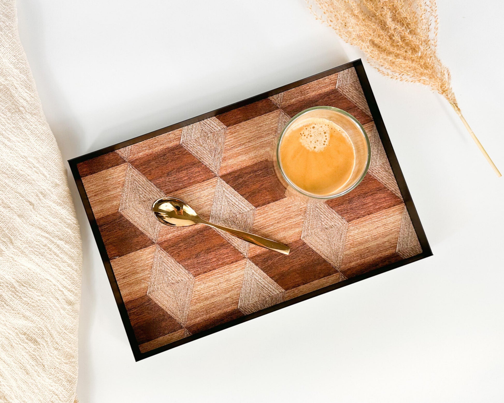 Iron Serving Decorative Tray From What a Host Home