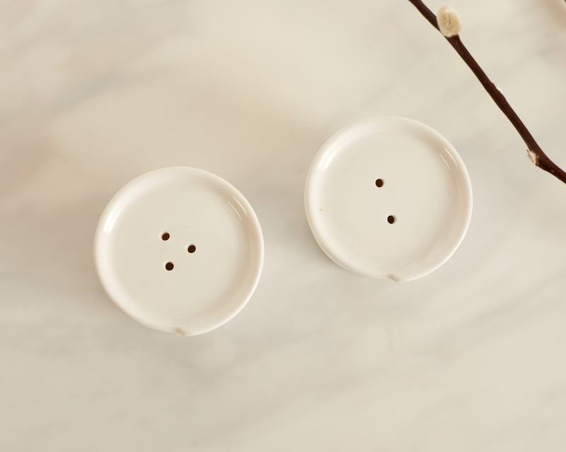 Porcelain Salt and Pepper Shakers Set from What a Host Home Decor