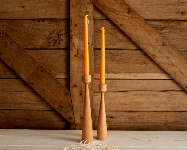 Wooden Candle Holders Set from What a Host Home Decor