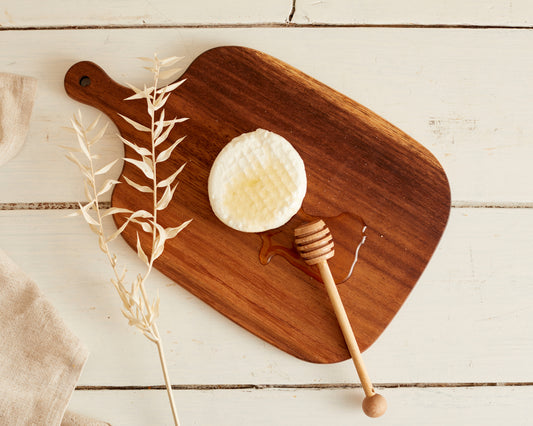 Wooden Rustic Chopping Board with handle from What a Host Home Decor