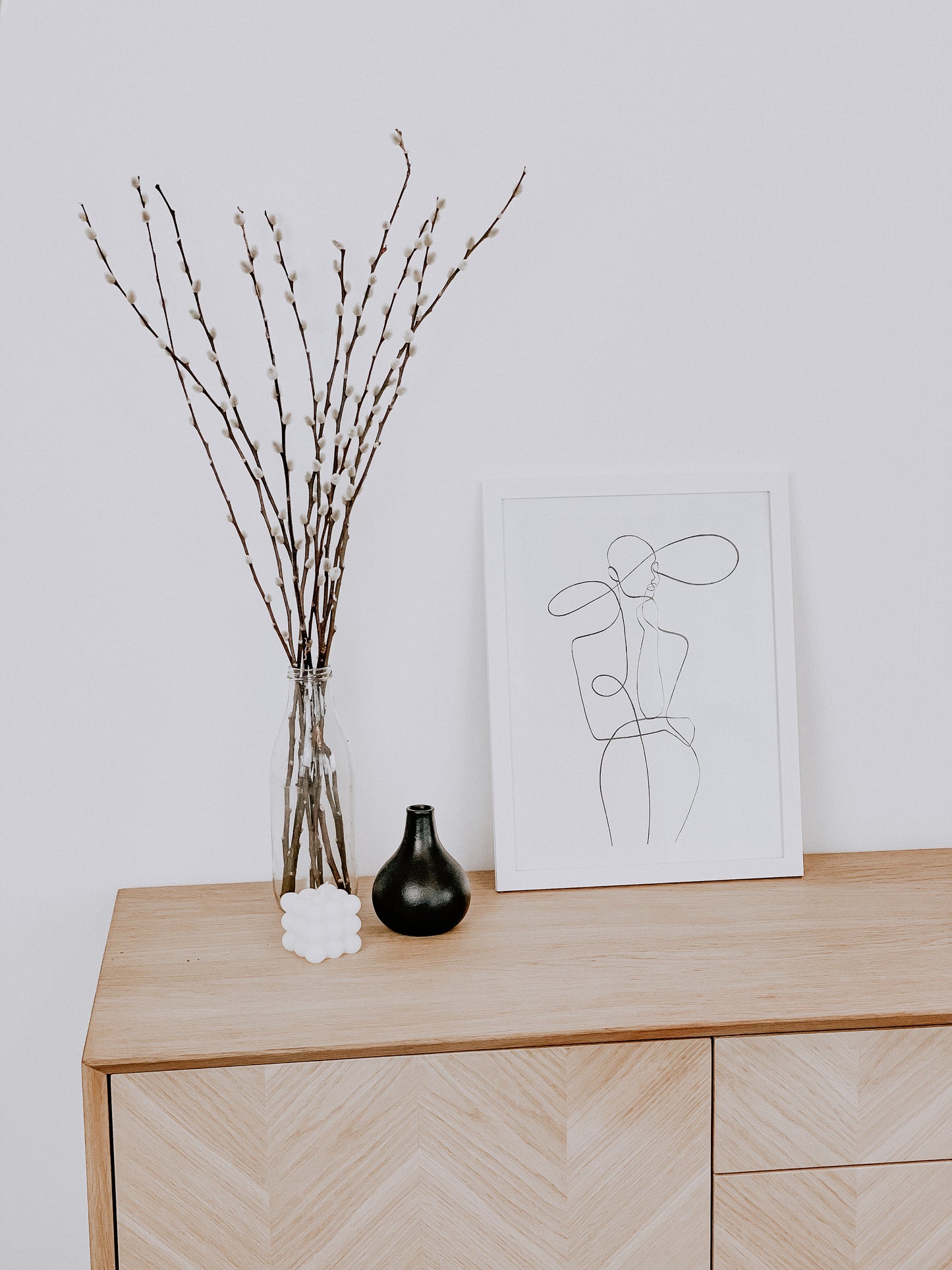 Willow Branches Dried Flowers Bouquet from What a Host Home Decor